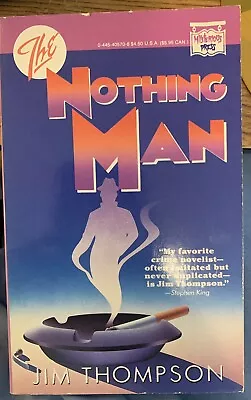 $9.99 • Buy THE NOTHING MAN By Jim Thompson ~ !st Mysterious Press Edition 1988 ~ RARE!