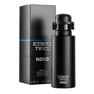 £37.18 • Buy Perfume Iceberg Twice Black Men For Him EDT 125ml + Samples Original Gift