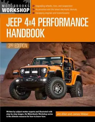 Jeep 4x4 Performance Manual CJ Wrangler Cherokee Liberty Offroad Upgrades • £20.25