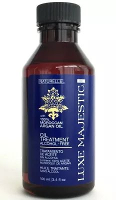 Naturelle Luxe Majestic Oil Treatment With 100% Moroccan Argan Oil - 3.4 Oz. • $45.06