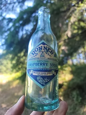 $59.99 • Buy Neat Old Western Labeled Soda☆ Truckee Soda Works Truckee California