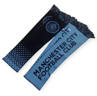 NEW Manchester City Football Soccer Club Big Scarf Premier League Authentic New • $25