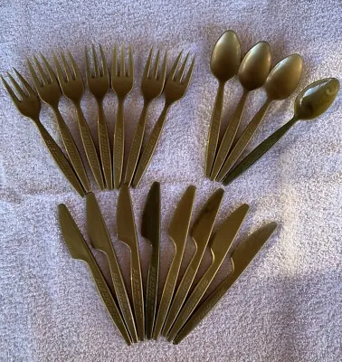 Vintage Piedmont Airline Plastic Flatware Utensils 7 Forks-4 Spoons-8 Knives • $9.85