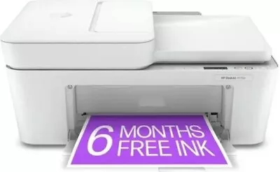 HP DeskJet 4175e All-in-One Wireless Color Inkjet Printer With 6 Months Instant • $54.99