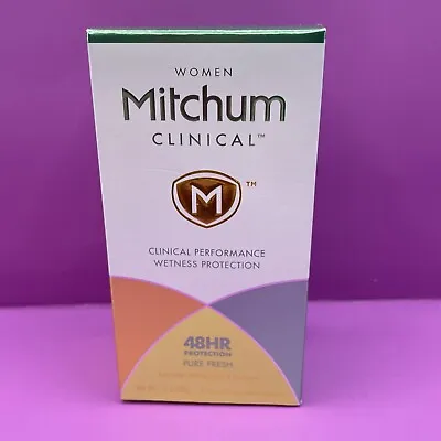 Mitchum Women Clinical Soft Solid Antiperspirant Deodorant Pure Fresh 1.6 • $15.25