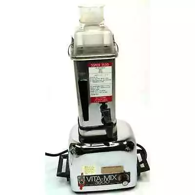 Vita-Mix Mixer Super 3600 W Action Dome & Spigot Juicer Blender ~ Mulit Speed • $94.95