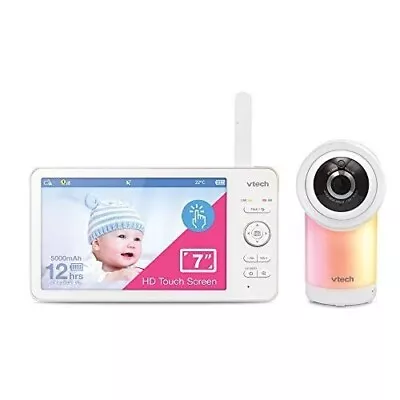 VTech RM7768HD Smart WiFi Full HD Video Baby Monitor With 7  Touch Screen • £139.95
