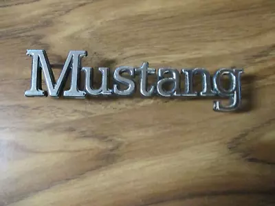 1974 -78 Original Mustang II Front Fender Emblem OEM Part Number D4ZB-16B114-A • $15