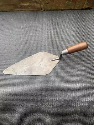 Vintage 10  Bricklayers Builders Trowel By W.h.s Hunt & Sons. • $18.68