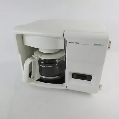 Black And Decker Spacemaker Under-Cabinet 12 Cup Coffee Maker ODC-325 Tested • $71.95