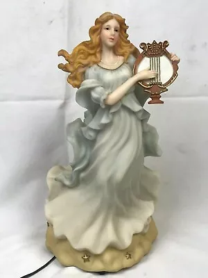 Vintage Lady With Harp Motion Lamp Night Light Multicoloured 12  • $108