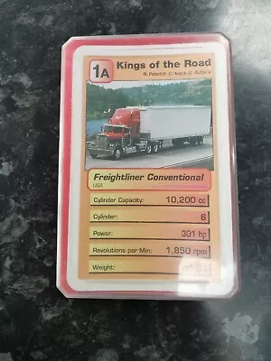 Vintage Top Trumps Kings Of The Road Artics Dust Carts Dump Trucks Etc • £12.99