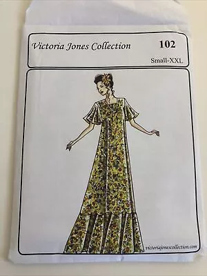 Victoria Jones Collection Hawaii Sewing Dress Pattern 102 SM-3X • $14