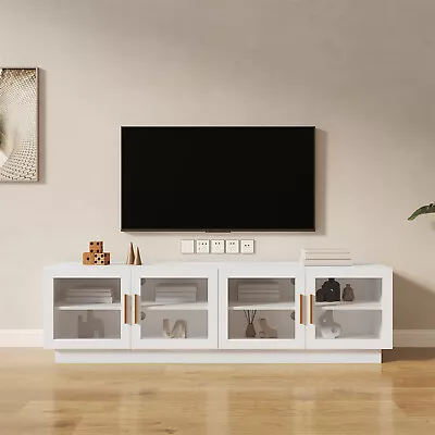 Modern TV Stand Cabinet Entertainment Center TV Media Console For TV Up To 70in • $159.99