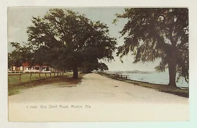 Bay Shell Road Mobile Ala Alabama AL Postcard Vintage Q • $4.95