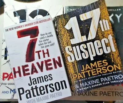 James Patterson  4 Books  The Women's Murder Club Series #7121317   VG~P/B • $28.95