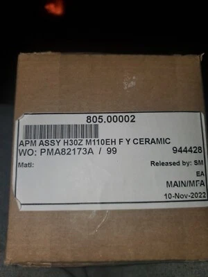 $3700 • Buy Diamond H30Z Ceramic Interaction Chamber For Microfluidics Microfluidizer 30kPSI
