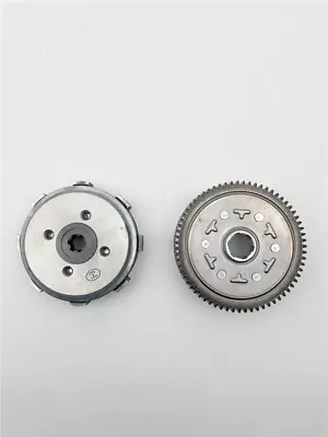 PIT BIKE CLUTCH BASKET UNIT & PLATES FOR LIFAN 140cc PIT BIKE ENGINE EVO 140 • £49