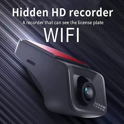 130° Wide Angle 1080P Wifi Car DVR Front Dash Camera Video Recorder G-Sensor AUS • $58.81