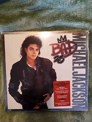 Michael Jackson Bad 25th Anniversary 2012 Sealed Remastered Triple Gatefold  • $70