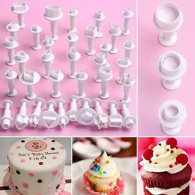 £2.57 • Buy 3/4Pcs Star Fondant Decorating Biscui Plunger Cutter Tools DIY Mould Cake W6L1