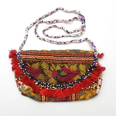 Vintage Tribal Banjara Indian Handmade Ethnic Women Purse Tibetan Clutch Bag A • $17.99