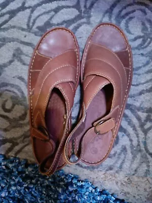 EUC Men's Leather Bermudan Sandals/Slides Size 9 1/2 (2 Qty) • $18