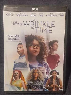 A Wrinkle In Time (Disney DVD 2018 Widescreen) Reese Witherspoon - New Sealed • $4.99