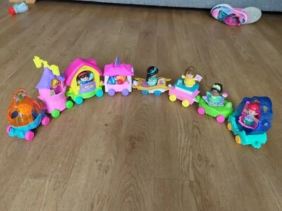 £49.99 • Buy Disney Princess Little People Parade Train Complete 8 Carriages 