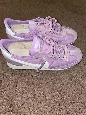 Vintage Nike Shoes Trainers Sneakers Size 8.5 Women’s Purple Lilac Rare 1983 • $254.75
