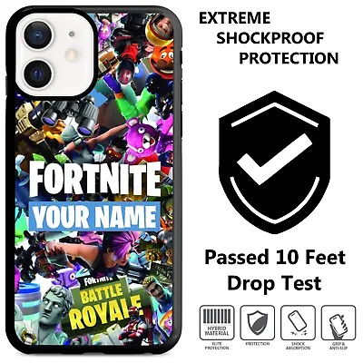 £10 • Buy Personalised Name Fun Phone Case Extreme Shockproof Protection Anti Shock Case