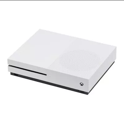 Microsoft Xbox One S - 500GB - White Home Gaming Console - Good - FREE GIFT • $239.03