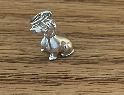 Dachshund Dog Charm 925 Sterling Bracelet Jewelry Silver Pendant • $14.99