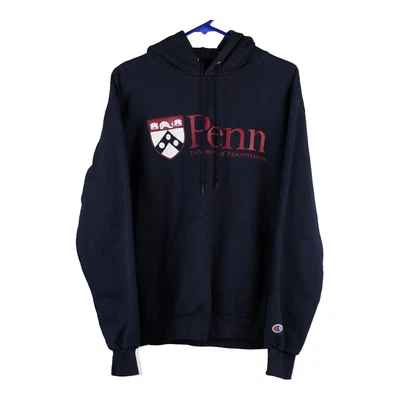 £18.39 • Buy Penn University Champion Hoodie - Medium Navy Cotton Blend