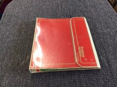 Vintage Mead Red Trapper Keeper 3-Ring Binder Retro 80s • $6.99