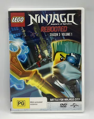 LEGO Ninjago Masters Of Spinjitzu Rebooted - Season 3 Vol 1 - R4 DVD - Free Post • $9.95