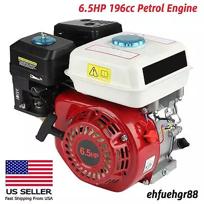 For Honda 4-Stroke GX160 6.5HP 196cc Petrol Gas Engine Replacement Petrol Engine • $128.24