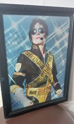  Michael Jackson 3D Hologram 3  Pictures In 1 Frame Custome Made Collectible  • $40