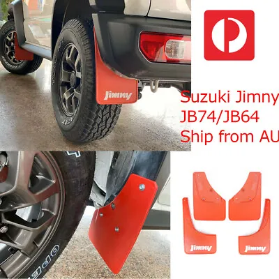 $73.88 • Buy Suzuki Jimny MY19 ON 2019-2022 4pc Front Rear Mud Flap Mudflaps Splash Guard