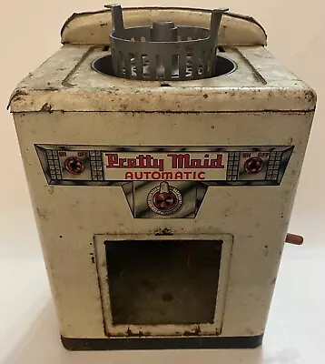 Vintage Marx Pretty Maid Tin Toy Automatic Washing Machine Dryer • $35