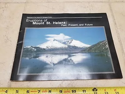 Eruptions Of Mount St. Helens: Past Present And Future USGS Tilling Volcanos • $9.50