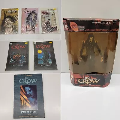 Lot Of The CROW Action Figure Toy + 5x Comic Books & 1x  Booklet - THE CROW • $76