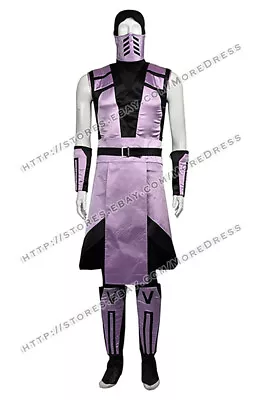 Mortal Kombat Rain Cosplay Costume Battle Suit Men Cos Outfit Custom • $130.14