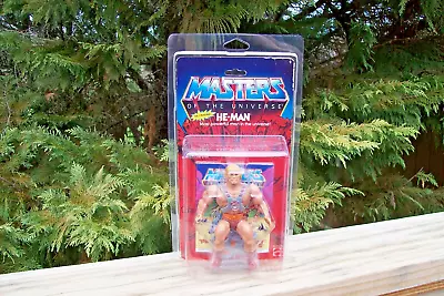 1982 1985 Vintage MOTU Masters Of The Universe He-Man MOC 12 Back MALAYSIA RARE • $4000