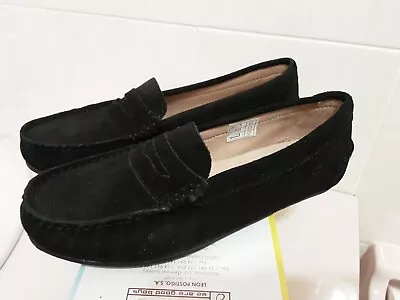 New Wag W.a.g. Loafers Shoes Leather Boys Girls Model 1736 Sz Eu36 3.5m Slip On • $59.99