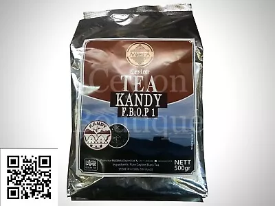 Mlesna Kandy FBOP 01 Pure Ceylon Black Tea 500g  • $34.90