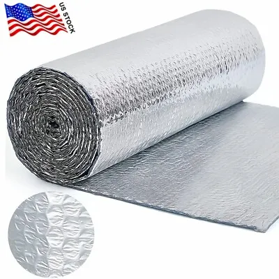 Reflective Foil Insulation Bubble Roll Reflectix 48 Inch Wide Heavy Duty 100FT  • $99.99