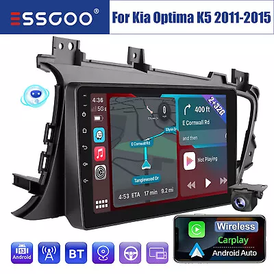 Carplay Android 13 Car Stereo Radio GPS NAV FM Camera For KIA Optima K5 11-2015 • $120.89