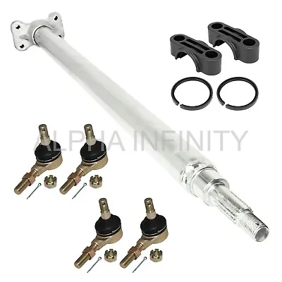 Steering Stem Shaft W/ Tie Rod End Kit For Yamaha Raptor 660 660R YFM660R 01-05 • $116.99