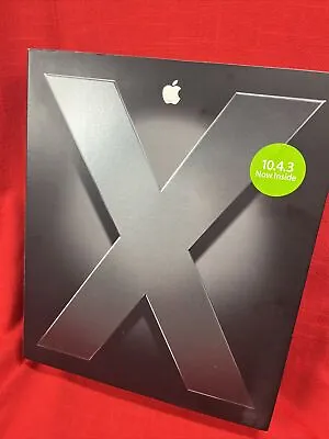 Apple Mac Tiger 10.4.3 Operating System MA190Z/A New Sealed • $100.62